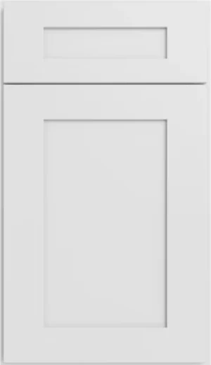 Ice White Shaker Cabinets