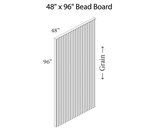 Bead Board Cabinetry