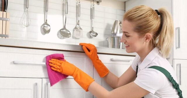 How to remove stains from your white kitchen cabinets