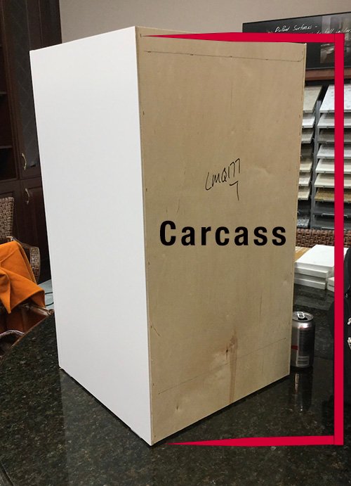 Cabinet carcass: