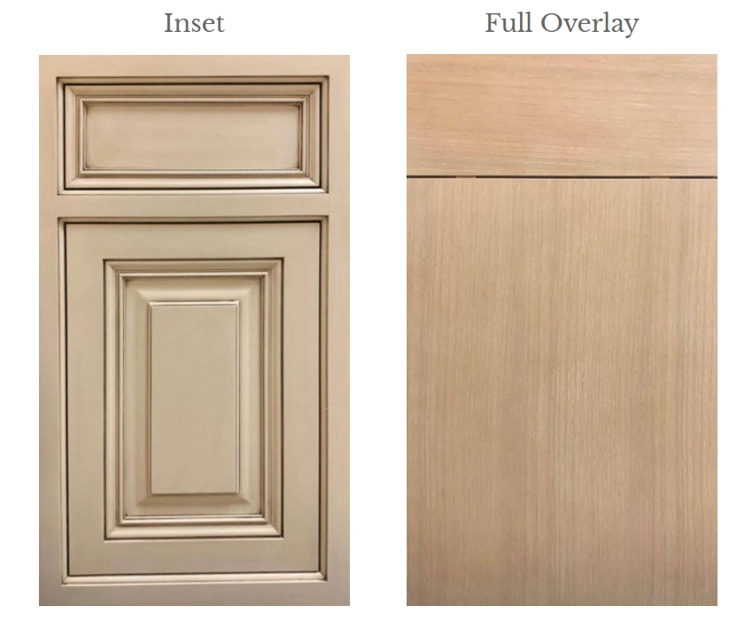 full inset cabinets
