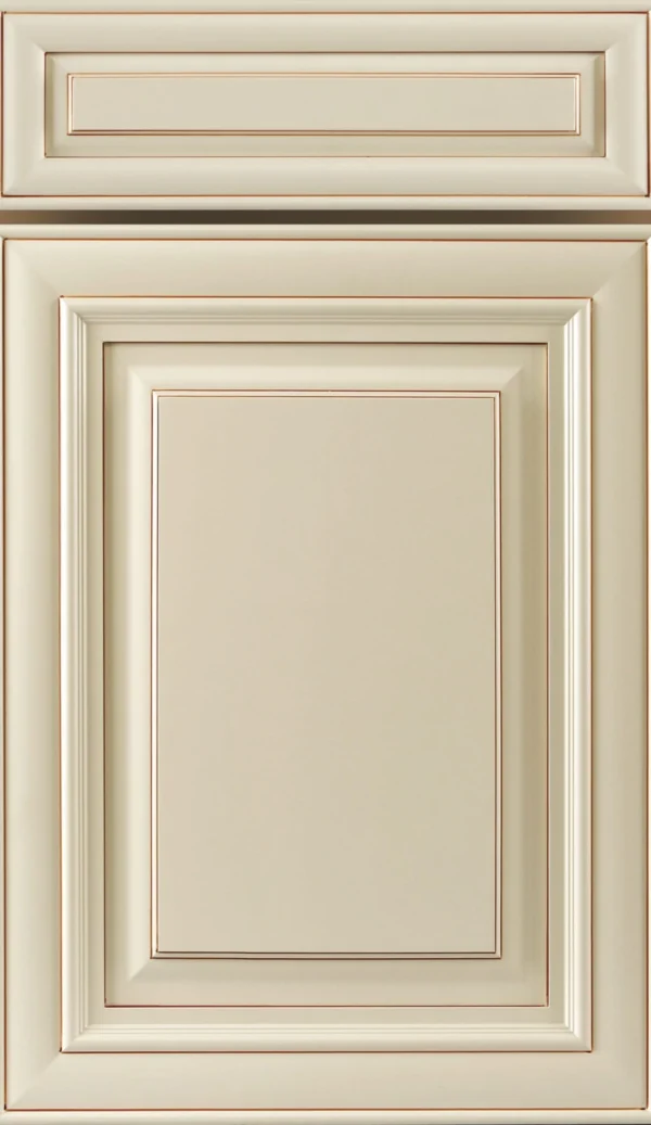 A7 Cream Glazed Kitchen Cabinets