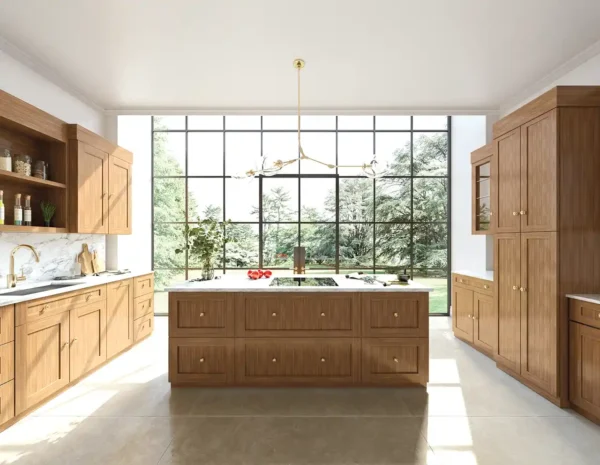 Woodland Brown Shaker Cabinets