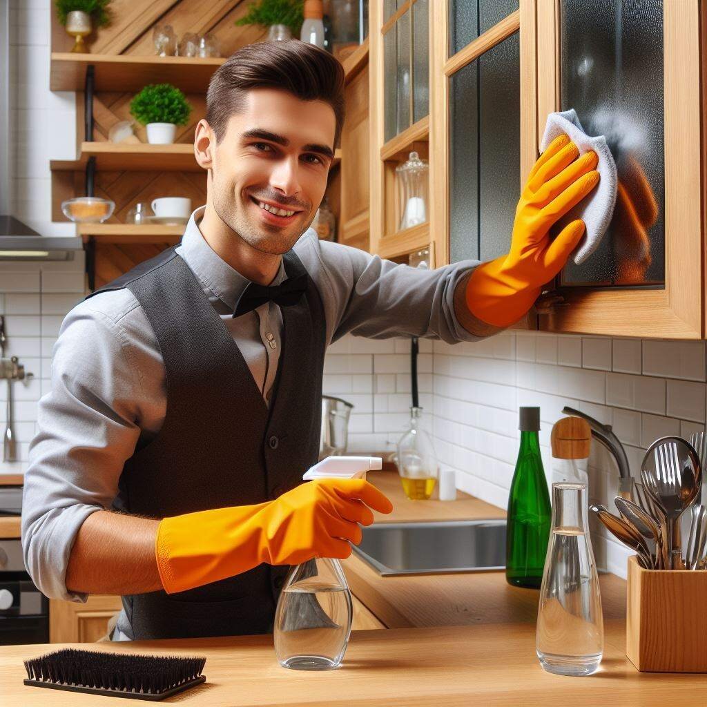 How to Effectively Clean Your Glass Kitchen Cabinets in Columbus Ohio