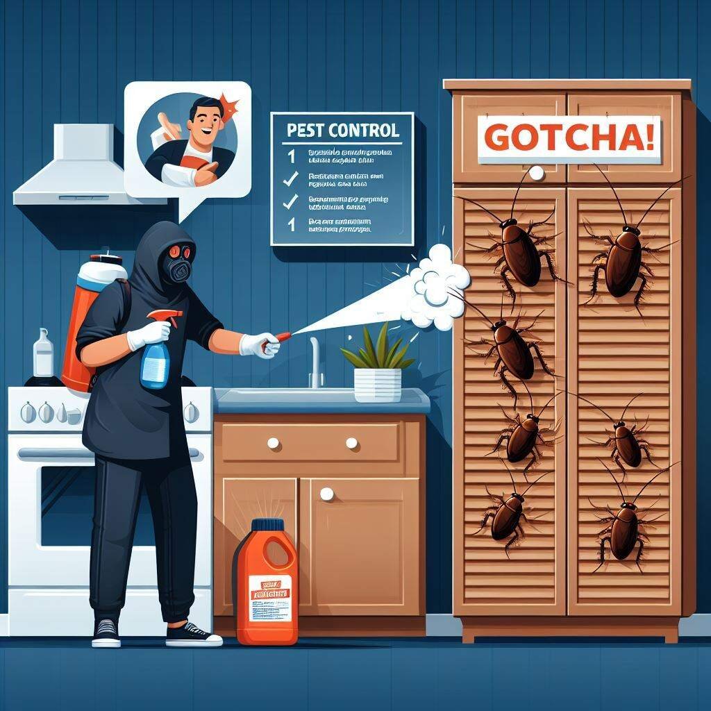 How to Eliminate Cockroaches in Your Kitchen Cabinets - Columbus Ohio