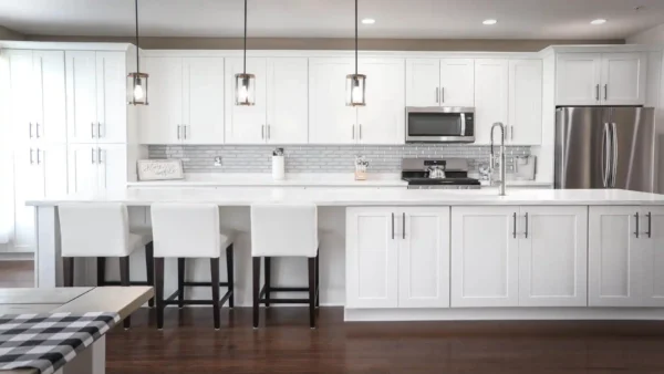 Summit White Shaker Kitchen Cabinets